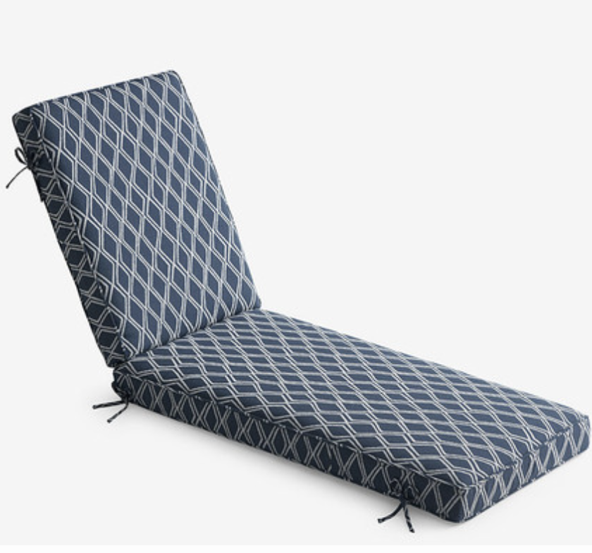 Outdoor Chaise Replacement cushion